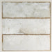Luna White Brick tile 10x30cm-Brick style tiles-Mainzu Ceramica-Tile.co.uk
