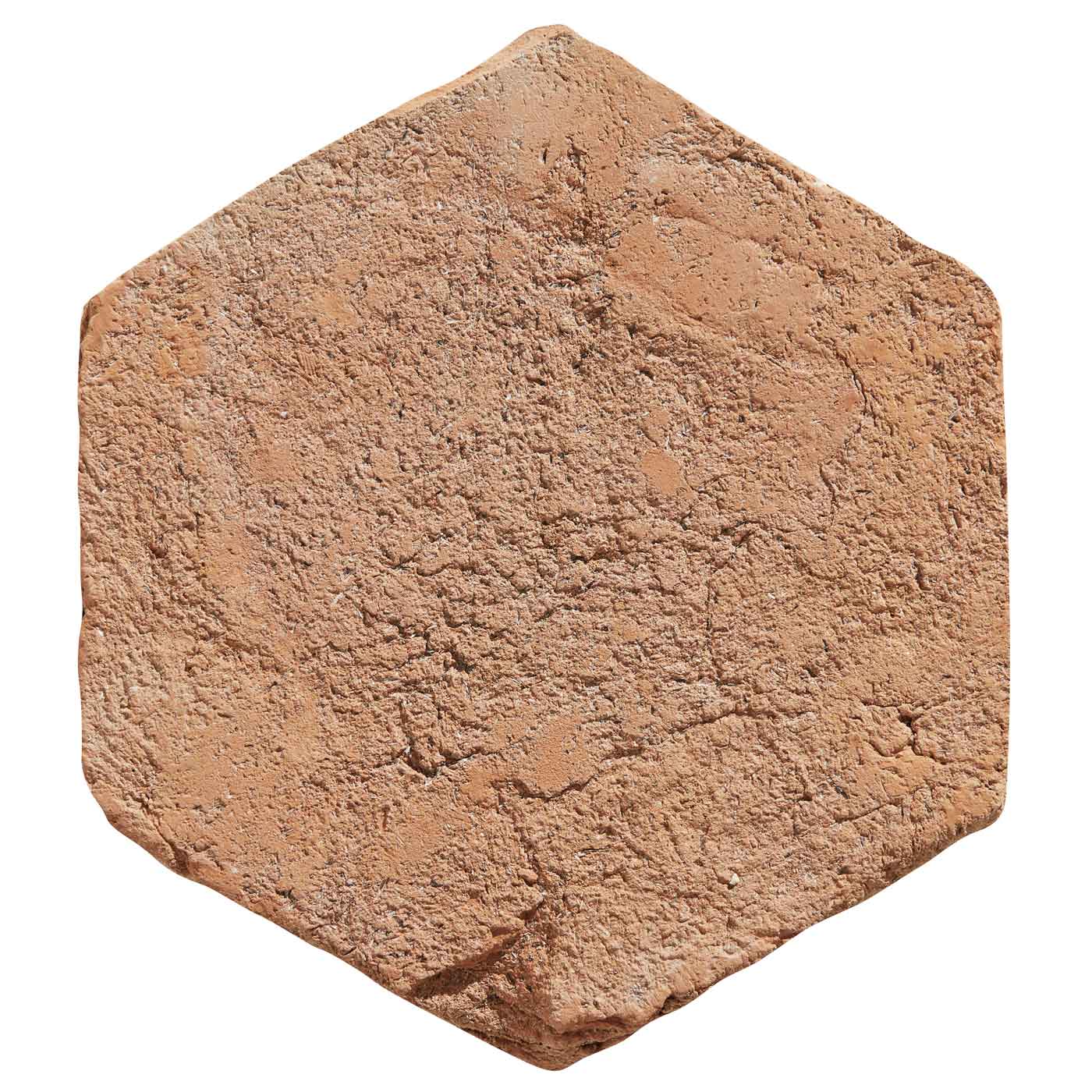 Image of Paid Sample -Marlborough Terracotta Hexagon FULL tile-sample-sample-tile.co.uk