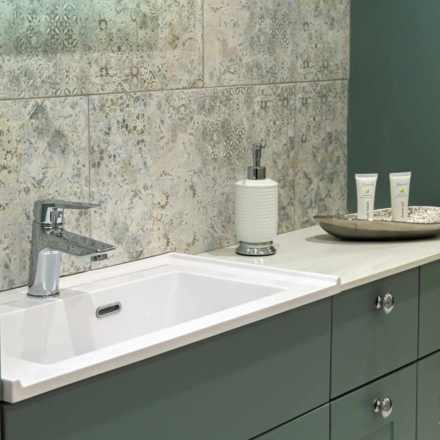 Image of Jordan Patchwork Decor tile 30x60cm-Ceramic wall tile-Stargres-Tile.co.uk