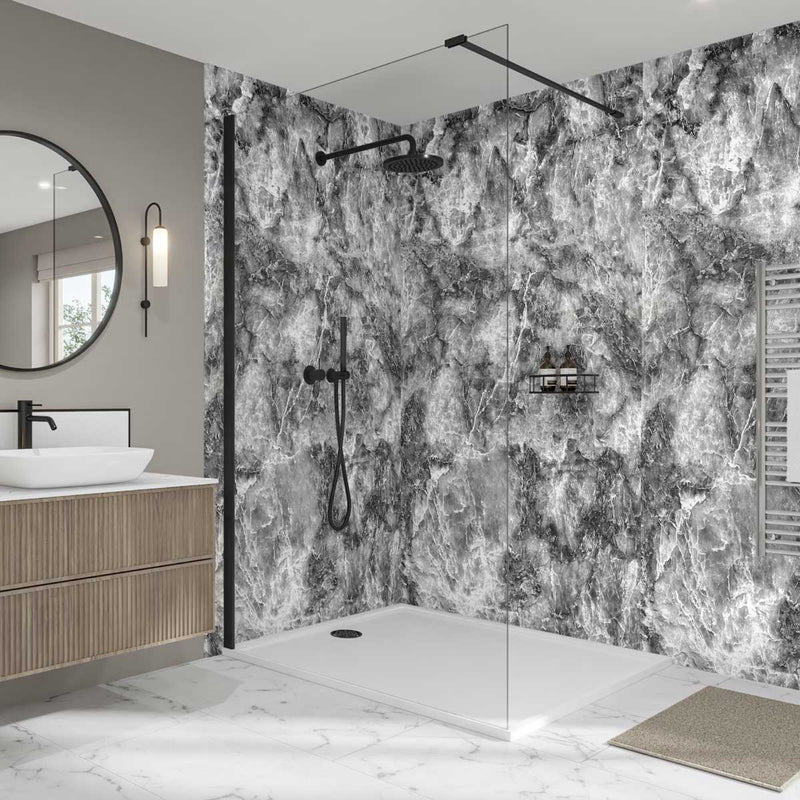 Image of Onyx Grigio Elite Wall Panel-Wall panel-Wetwall-Tile.co.uk