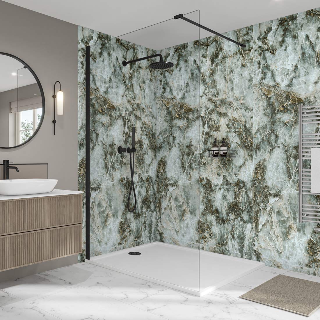 Image of Onyx Verde Elite Wall Panel