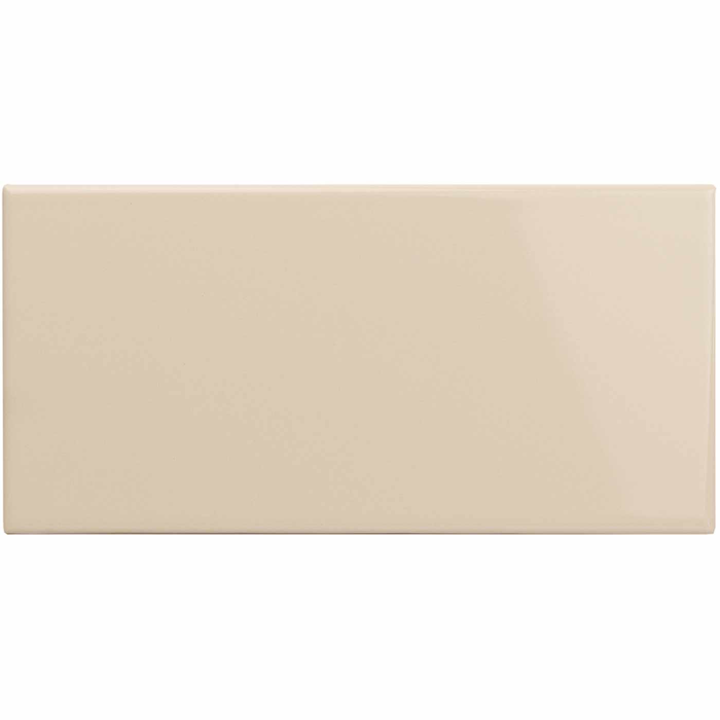 Image of Ivory Half Tile 15.2x7.5cm-Ceramic wall tile-Original Style-Tile.co.uk