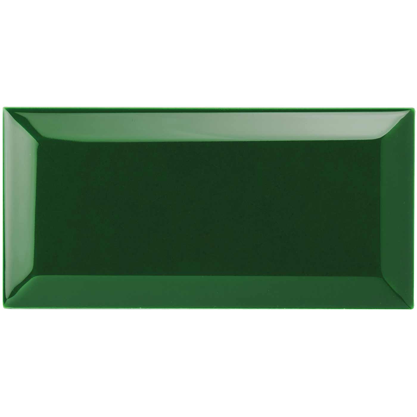 Image of Victorian Green Metro Tile 15x7.5cm-Ceramic wall tile-Original Style-Tile.co.uk