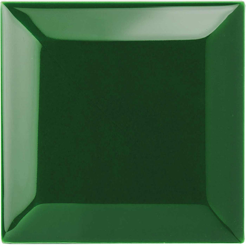 Image of Victorian Green Metro Finishing Tile 7.5x7.5cm-Ceramic wall tile-Original Style-Tile.co.uk