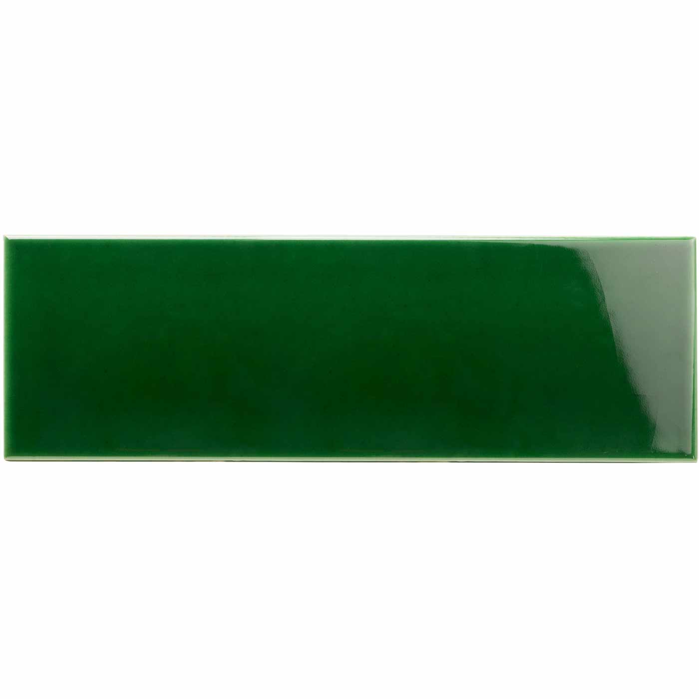 Image of Victorian Green Large Brick Field Tile 22.8x7.5cm-Ceramic wall tile-Original Style-Tile.co.uk