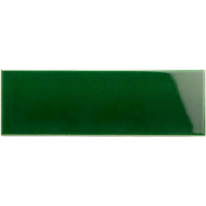 Free Sample - Victorian Green Large Brick Field Tile Wall Tile 10x10cm-sample-sample-Tile.co.uk