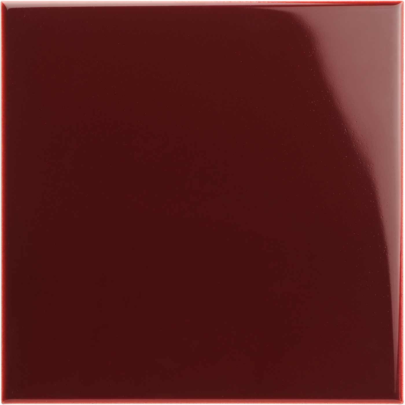 Image of Burgundy Field Tile 15.2x15.2cm-Ceramic wall tile-Original Style-Tile.co.uk