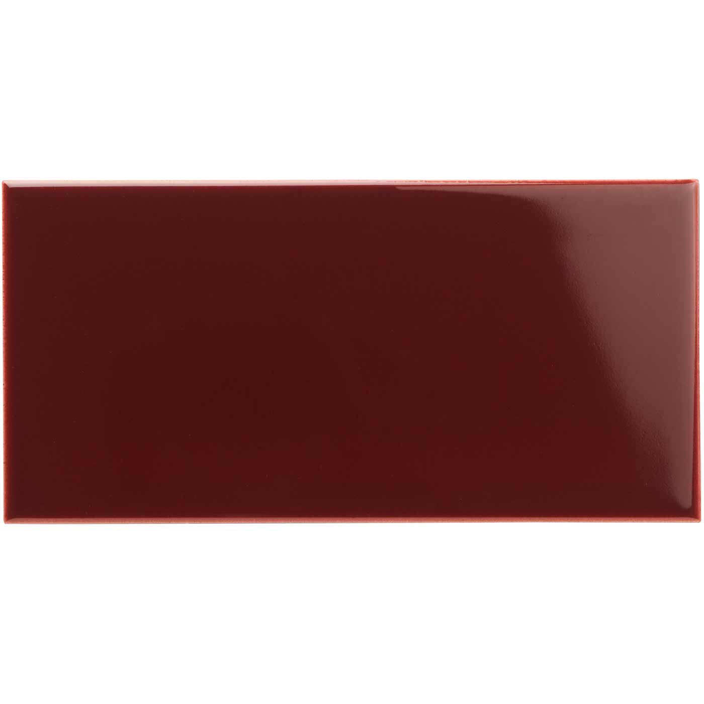 Image of Free Sample - Burgundy Half Tile 10x10cm - Delivered separately by Original Style-sample-sample-Tile.co.uk