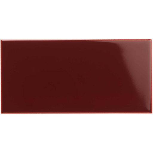 Free Sample - Burgundy Half Tile 10x10cm - Delivered separately by Original Style-sample-sample-Tile.co.uk
