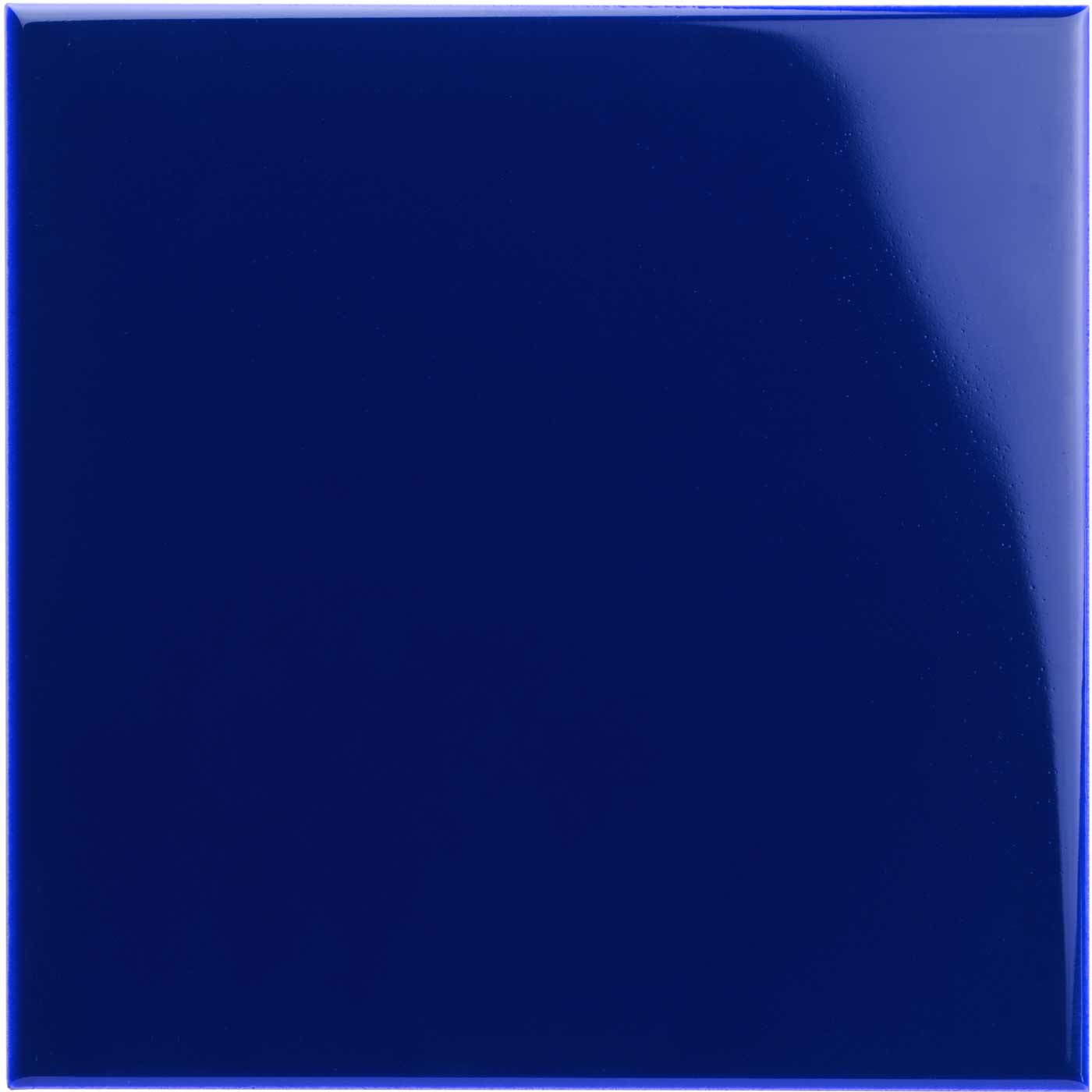 Image of Royal Blue Field Tile 15.2x15.2cm-Ceramic wall tile-Original Style-Tile.co.uk