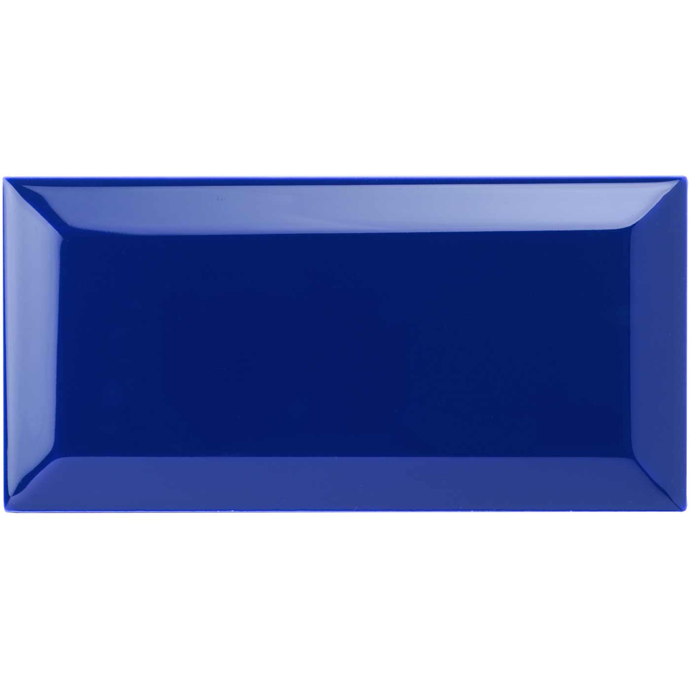 Image of Royal Blue Metro Tile 15x7.5cm-Ceramic wall tile-Original Style-Tile.co.uk