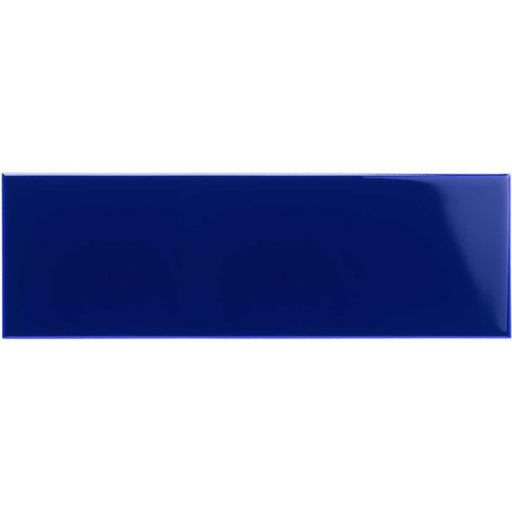 Free Sample - Royal Blue Large Brick Tile 10x10cm-sample-sample-Tile.co.uk