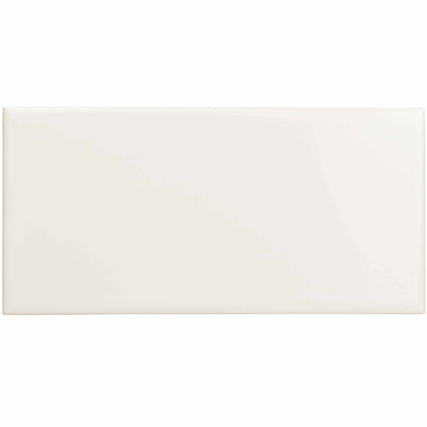Image of Free Sample - County White Half Tile 10x10-sample-sample-Tile.co.uk