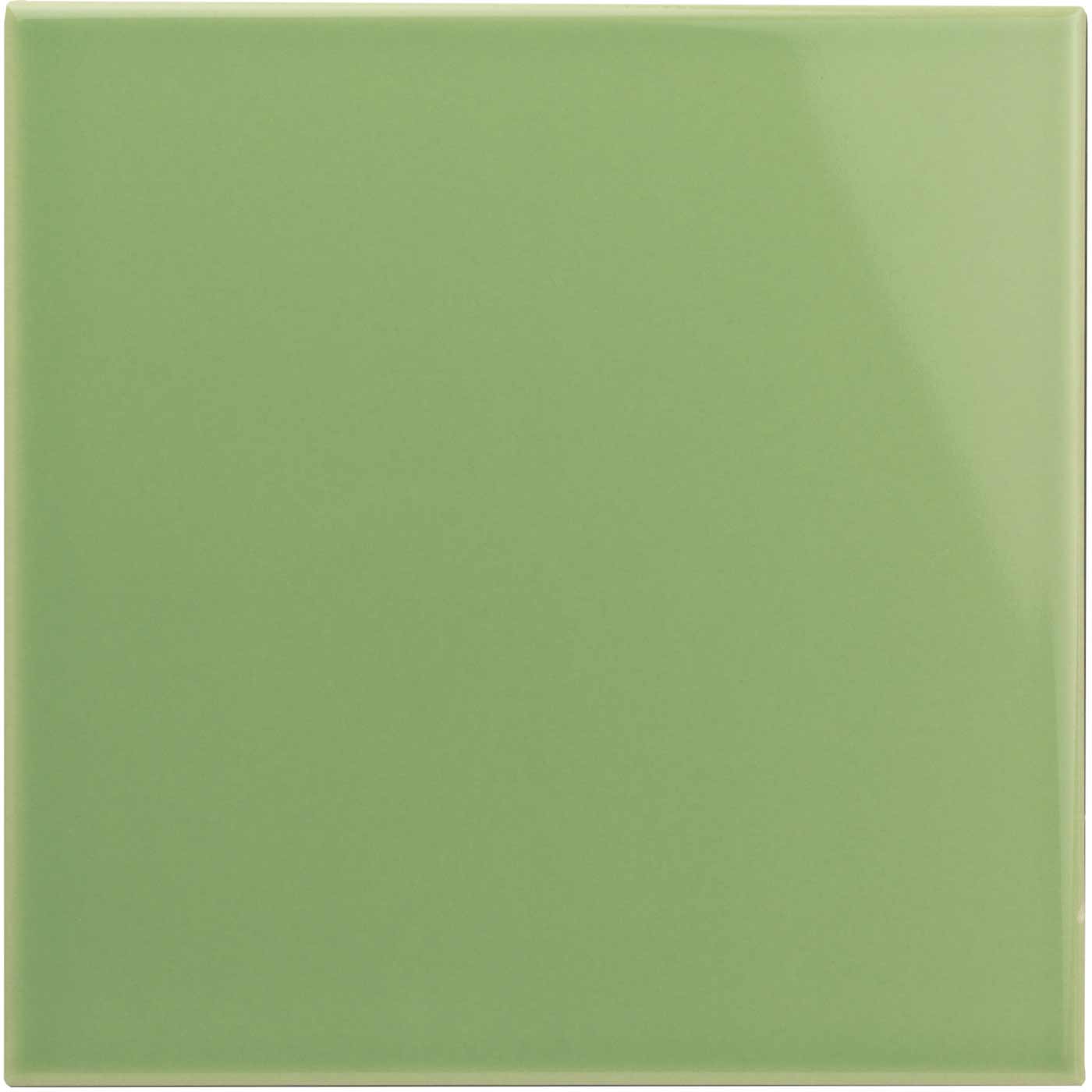Image of Palm Green Field Tile 15.2x15.2cm-Ceramic wall tile-Original Style-Tile.co.uk