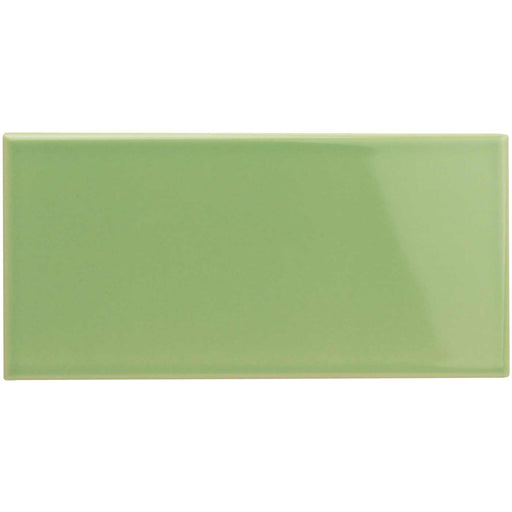 Free Sample - Palm Green Half Tile 10x10cm - Delivered separately by Original Style-sample-sample-Tile.co.uk