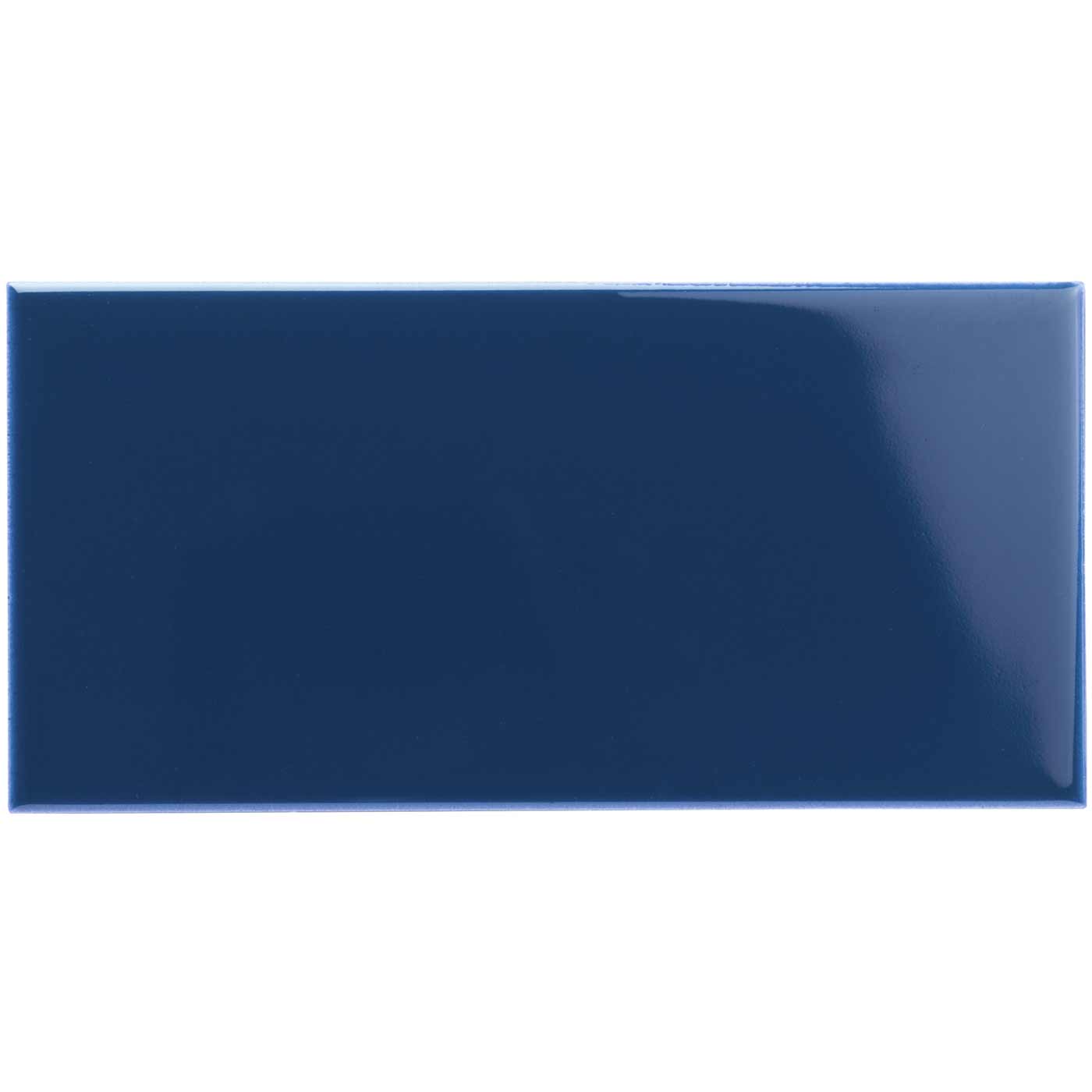 Image of Windsor Blue Half Tile 15.2x7.5cm-Ceramic wall tile-Original Style-Tile.co.uk