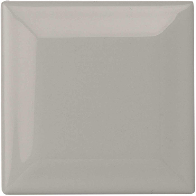 Image of Westminster Grey Metro Finishing Tile 7.5x7.5cm-Ceramic wall tile-Original Style-Tile.co.uk