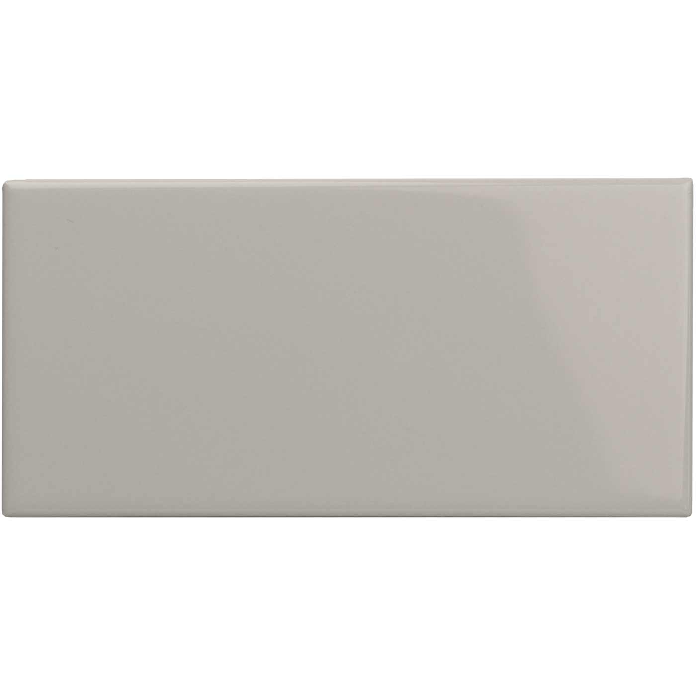 Image of Westminster Grey Half Tile 15.2x7.5cm-Ceramic wall tile-Original Style-Tile.co.uk