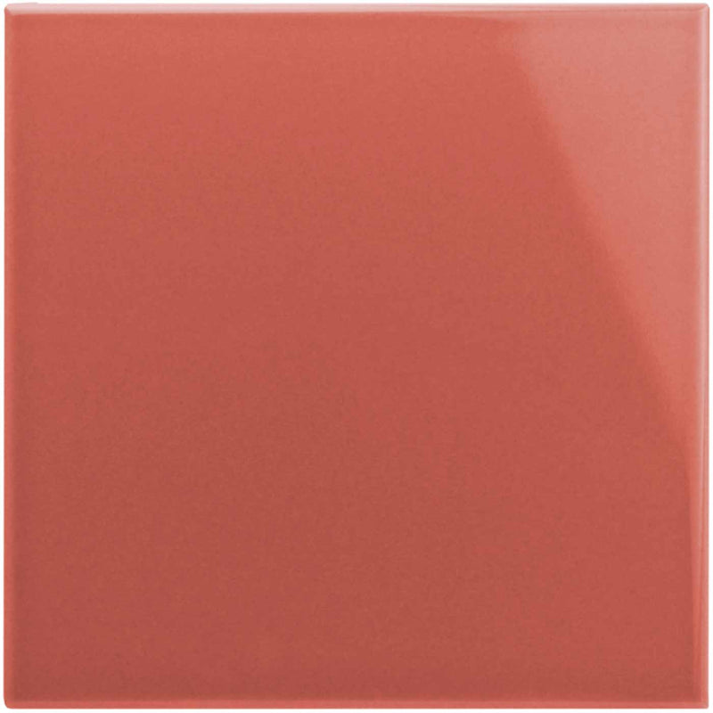 Image of Duchy Pink Field Tile 15.2x15.2cm-Ceramic wall tile-Original Style-Tile.co.uk