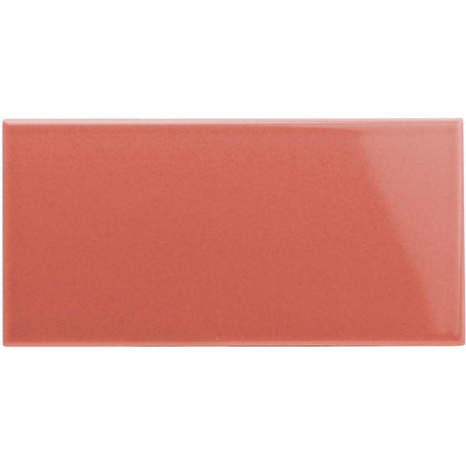 Duchy Pink Half Tile 15.2x7.5cm-Ceramic wall tile-Original Style-Tile.co.uk