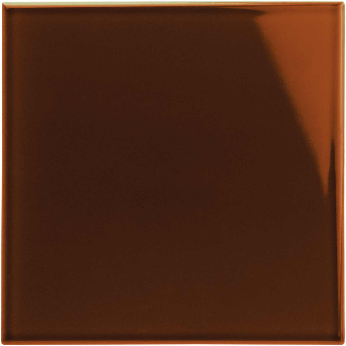 Image of Teapot Brown Field Tile 15.2x15.2cm-Ceramic wall tile-Original Style-Tile.co.uk