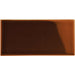 Teapot Brown Half Tile 15.2x7.5cm-Ceramic wall tile-Original Style-Tile.co.uk