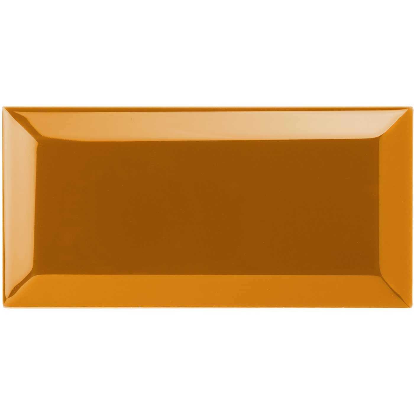 Image of Ochre Metro Tile 15x7.5cm-Ceramic wall tile-Original Style-Tile.co.uk