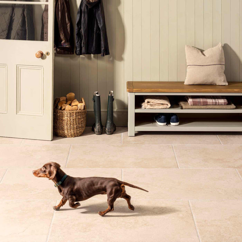 Image of Hartland Abbey Beige floor tile 30x60cm-porcelain floor tile-Original Style-tile.co.uk