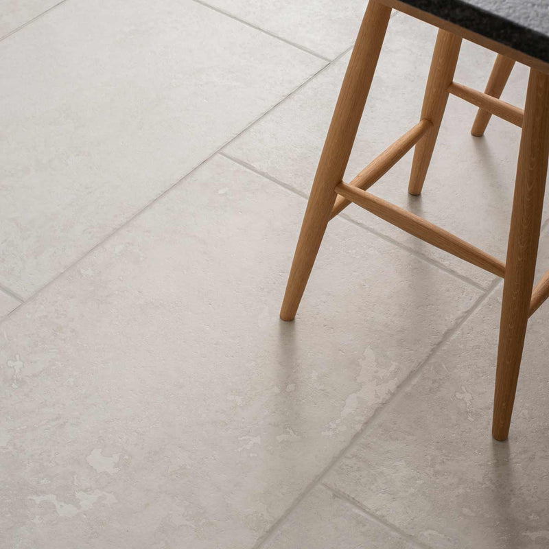 Image of Hartland Priory White floor tile 60x90cm-porcelain floor tile-Original Style-tile.co.uk