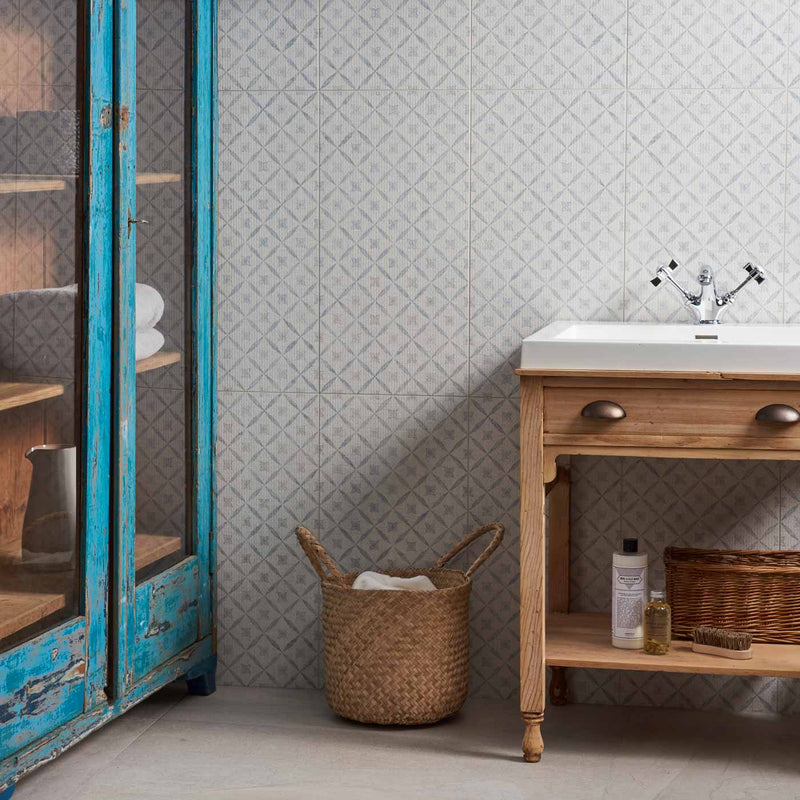 Image of Arbour Lattice Matt wall tile 59.8x29.8cm-Ceramic wall tile-Original Style-tile.co.uk