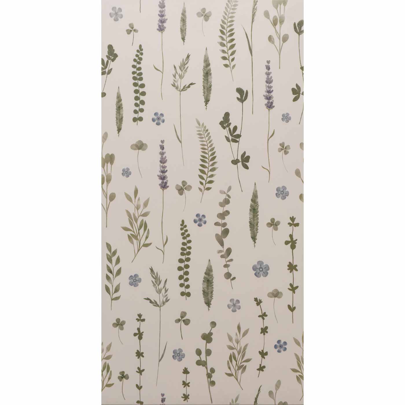Image of Wildflower Violet Matt wall tile 30x60cm-Ceramic wall tile-Original Style-tile.co.uk