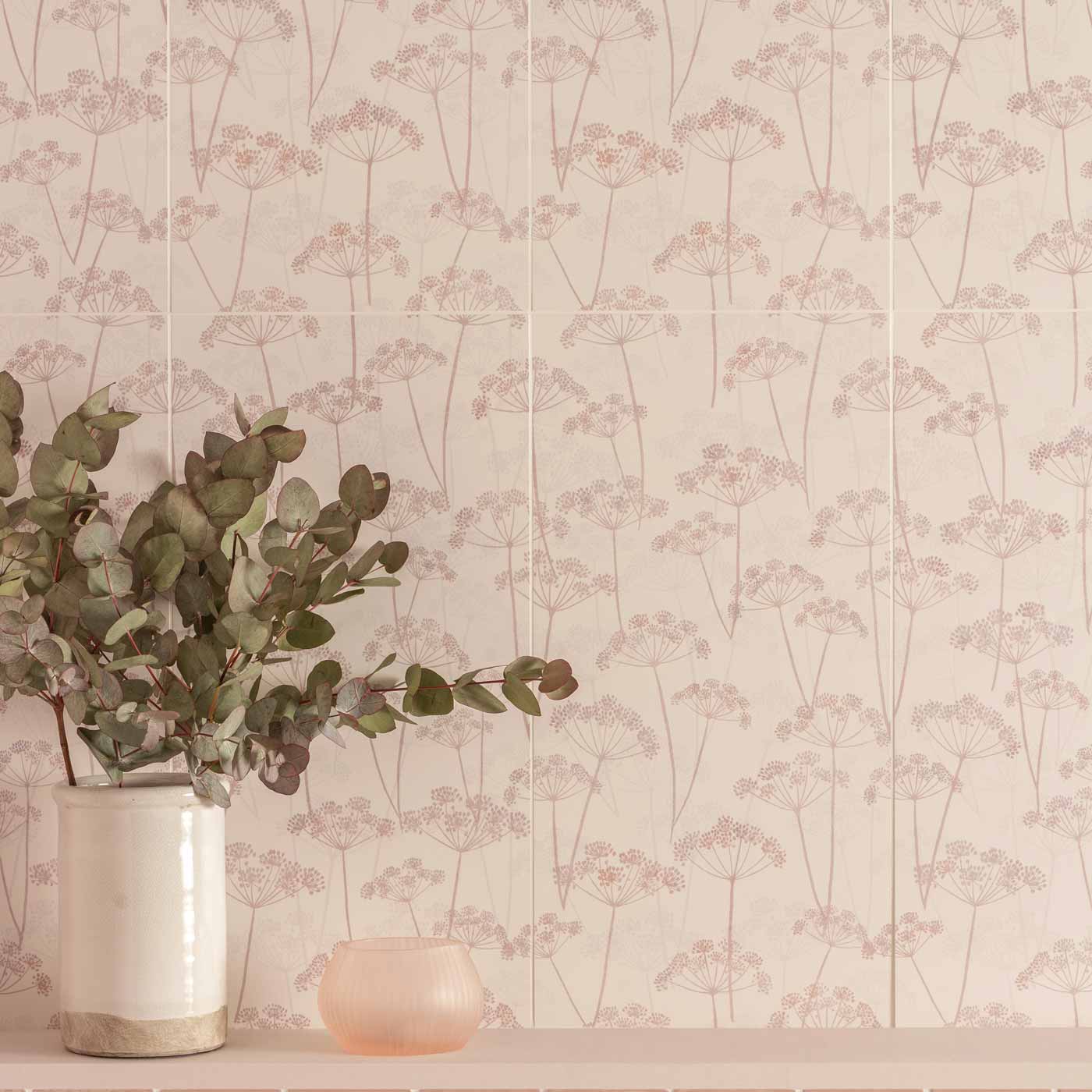 Image of Meadow Hedgerow Matt wall tile 30x60cm-Ceramic wall tile-Original Style-tile.co.uk