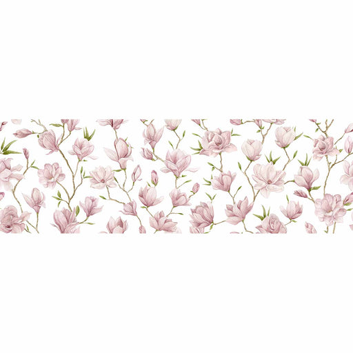 Sample 32x99cm English Garden Magnolia Patterned Repeat Matt Wall Tile-sample-sample-tile.co.uk