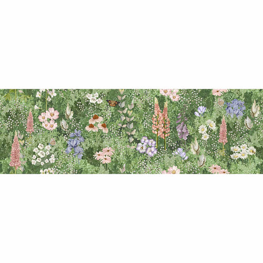 Sample 32x99cm English Garden Floral Patterned Repeat Matt Wall Tile-sample-sample-tile.co.uk