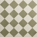 Free Sample - Harlequin Small Green On Chalk 10x10cm-sample-sample-Tile.co.uk