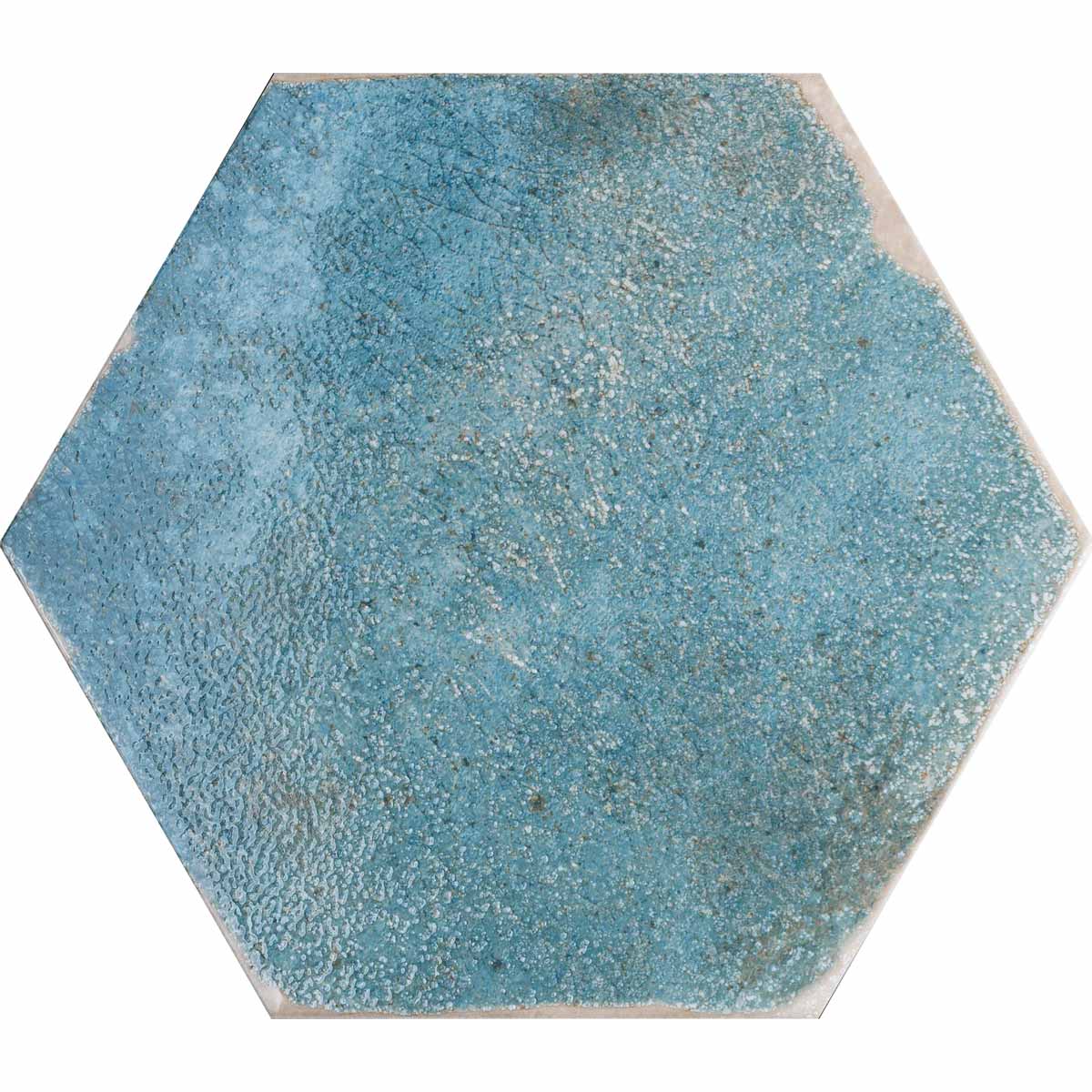 Image of Oken Green Hexagon tile 26.7x23.2cm-Hexagon tile-Original Style-tile.co.uk