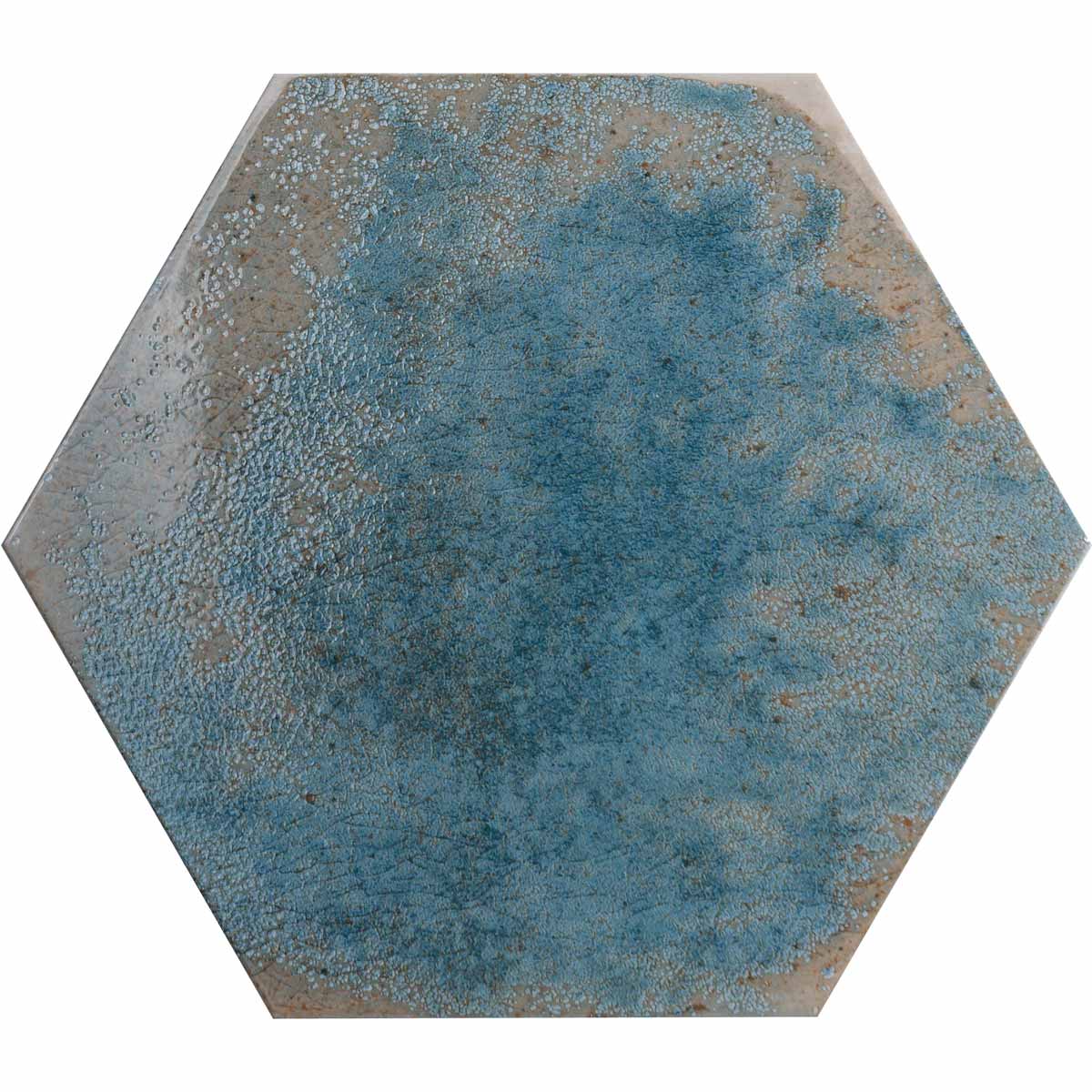 Image of Oken Green Hexagon tile 26.7x23.2cm-Hexagon tile-Original Style-tile.co.uk