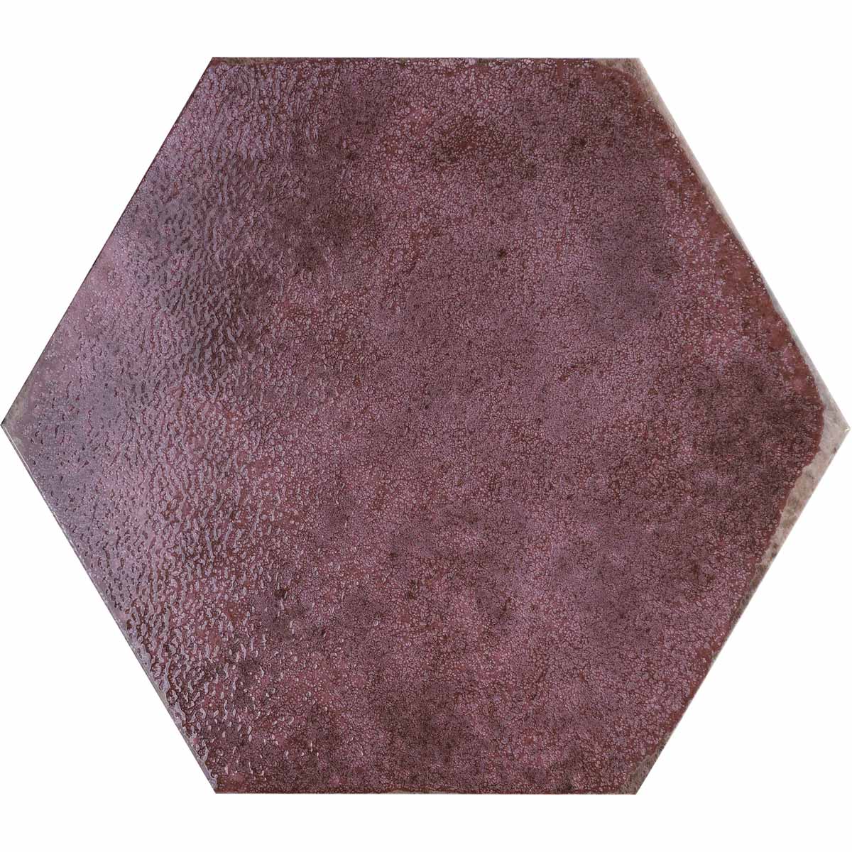Image of Oken Garnet Hexagon tile 26.7x23.2cm-Hexagon tile-Original Style-tile.co.uk
