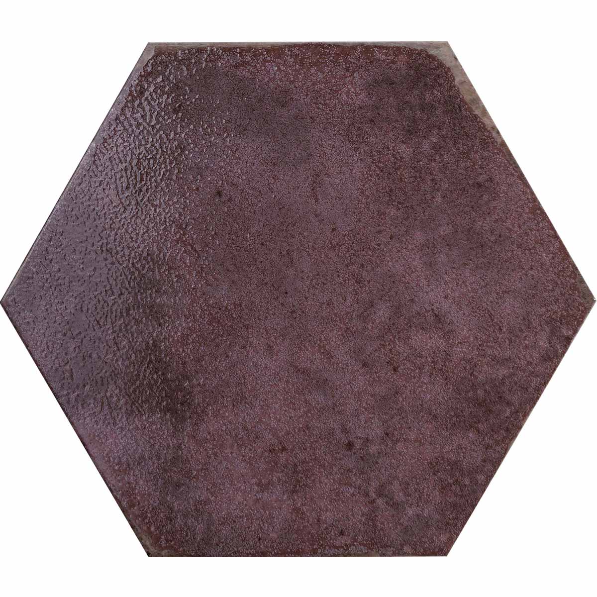 Image of Oken Garnet Hexagon tile 26.7x23.2cm-Hexagon tile-Original Style-tile.co.uk