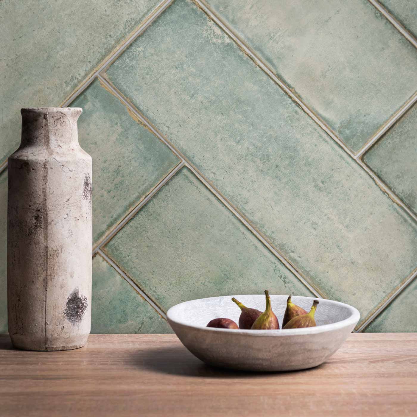 Image of Montblanc Sage Tile Original Style Tileworks 20x60cm-Ceramic wall tile-Original Style - stock-tile.co.uk