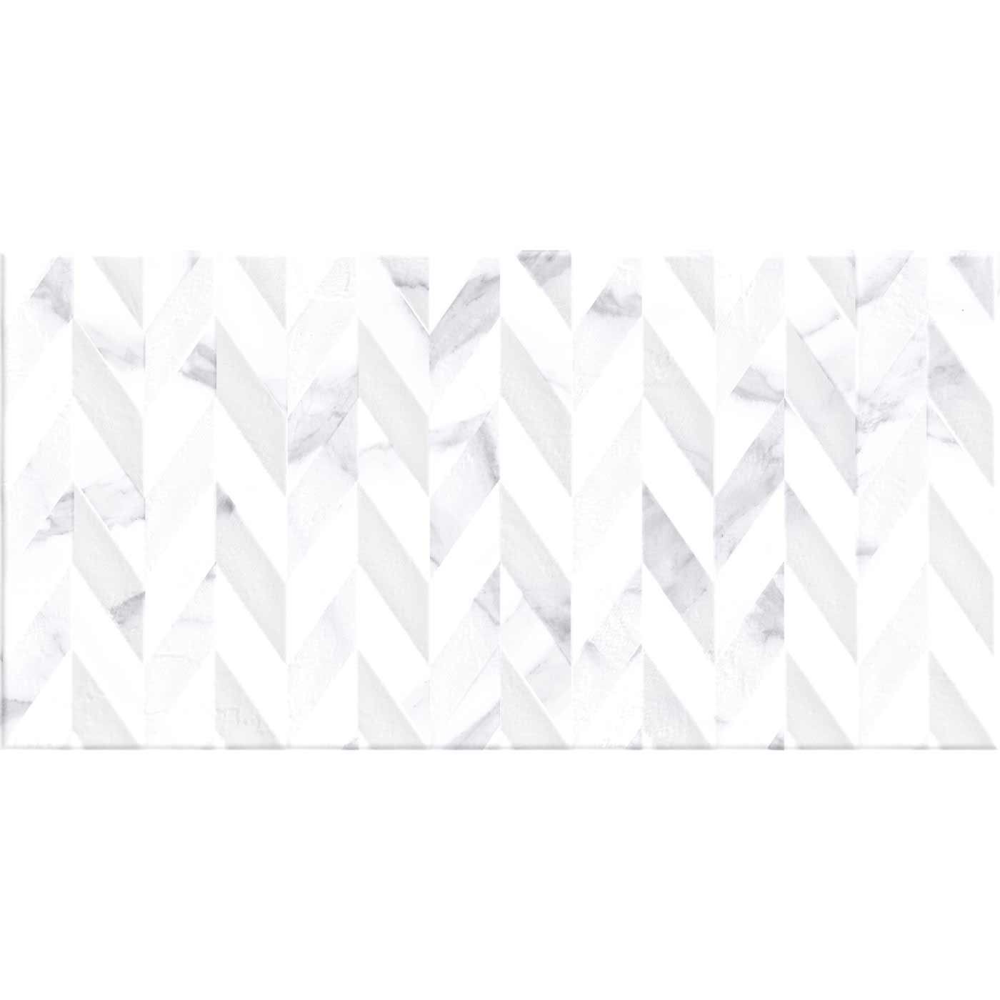 Image of Pinsa Grey Espiga Decor Ceramic tile 30x60cm-Ceramic tile-Keros-Tile.co.uk