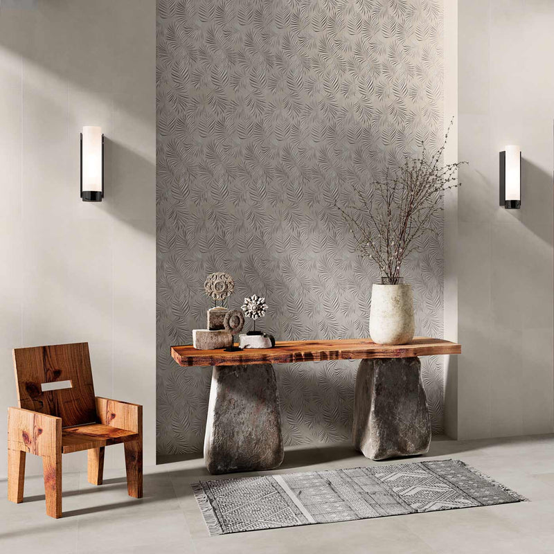Image of Palm Grey Wall Tile 30x90cm-Ceramic wall tile-El Molino-Tile.co.uk