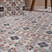Pavillion Russet Red tile 28x28cm-Pattern tile-Ca Pietra-tile.co.uk