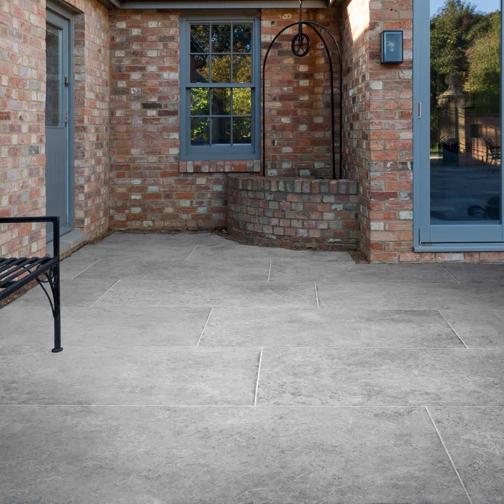 Image of Brit Stone Pennant Outdoor Porcelain tile 60x90cm-20mm Porcelain tile-Ca Pietra-Tile.co.uk