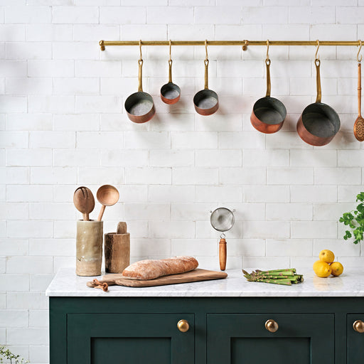 Pottery Porcelain Natural Cotton Brick Gloss 7.5 x 20 x 1.0cm-Ca Pietra-Tile.co.uk