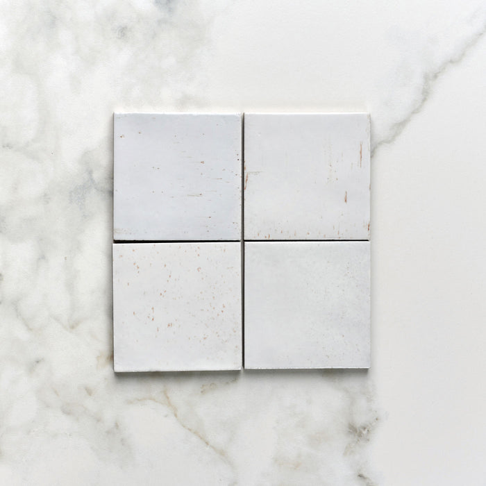 Pottery Porcelain Natural Cotton Square - Swatch Sample - Delivered separately by Ca Pietra-sample-sample-Tile.co.uk