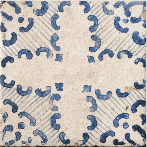 Sardinia Tarricone Pattern tile 20x20cm-Pattern tile-Ca Pietra-tile.co.uk