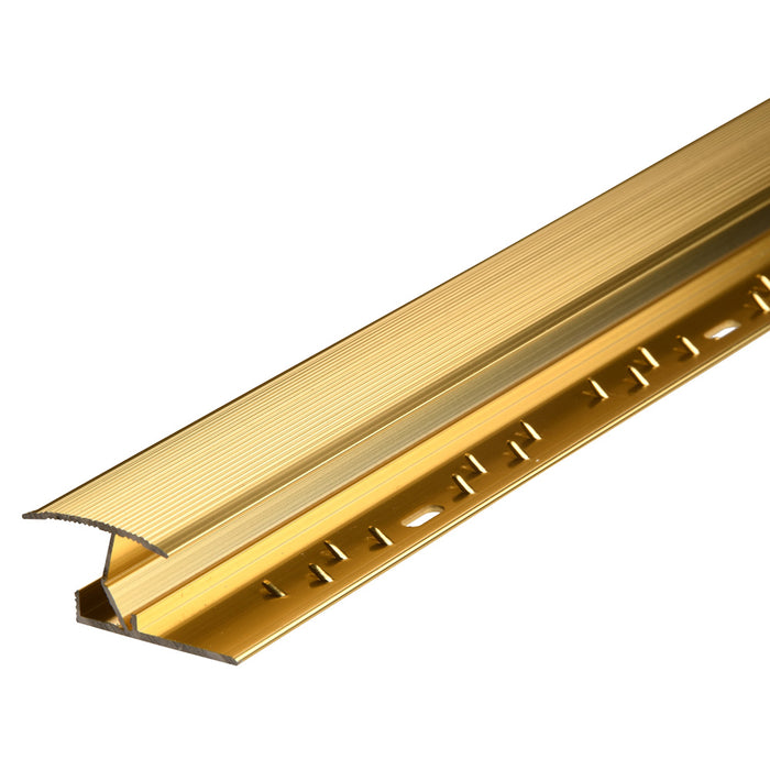 THRESHOLD STRIP GOLD - Carpet to tile-Drill Bits-Tile Rite-Tile.co.uk