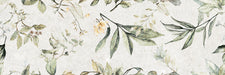Trailing Floral Laurel Wall Tile 30x90cm-Ceramic wall tile-Keros-Tile.co.uk