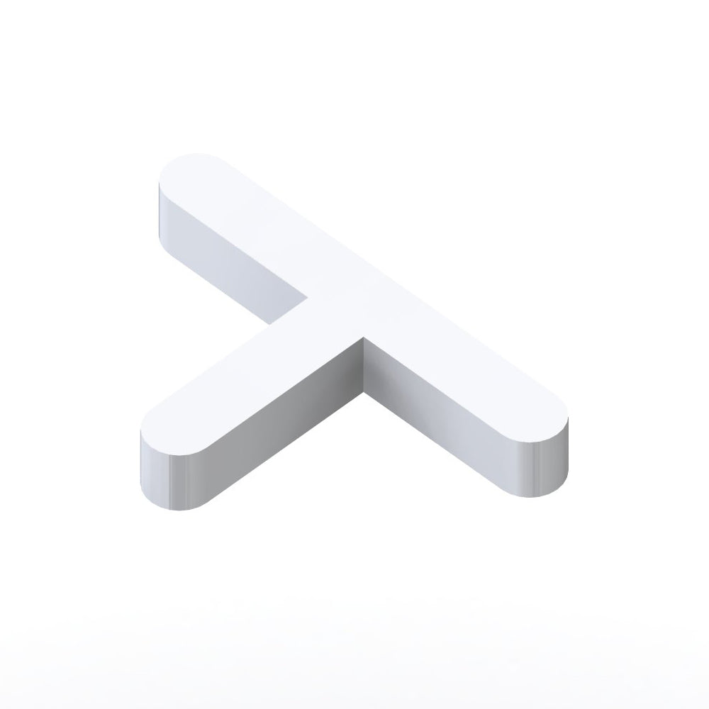 Image of T SHAPED SPACERS 250 x 2mm-Spacer-Tile Rite-Tile.co.uk